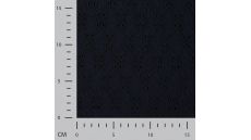Crincle Embroidery - Navy