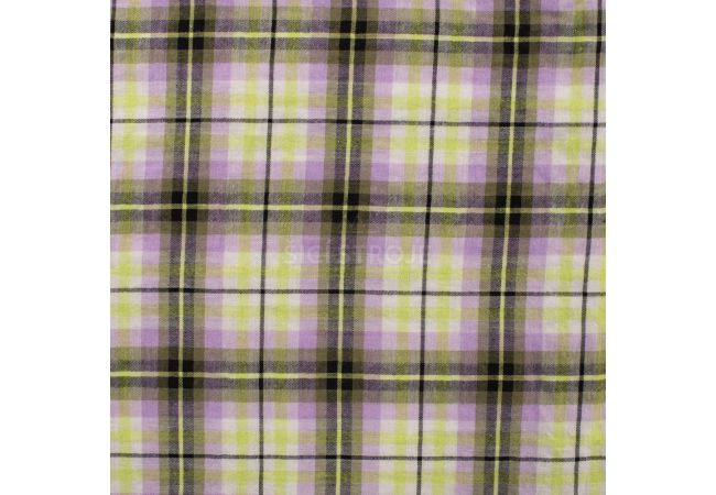Bambino Check - Lime/Lilac