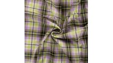 Bambino Check - Lime/Lilac