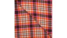 Bambino Check - Orange/Fuchsia