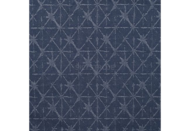 Knitted Denim Jade - Triangles, Denim