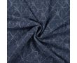 Knitted Denim Jade - Triangles, Denim