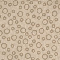 Linen Cotton Jacquard - Circles, Sand