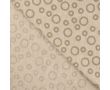 Linen Cotton Jacquard - Circles, Sand