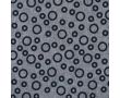Linen Cotton Jacquard - Circles, Denim