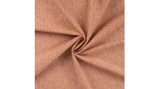 Linen Cotton Uni - Cognac