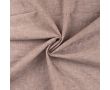 Linen Cotton Uni - Dark Brown