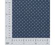 Chambray Print - Dots, Denim