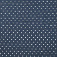 Chambray Print - Stars, Denim