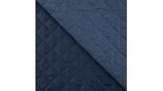 Chambray Uni Quilt - Denim