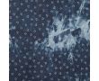 Chambray Tie Dye Print - Denim