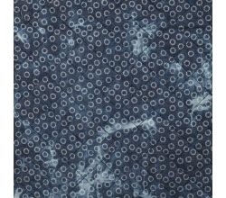 Chambray Tie Dye Print Quilt - Denim