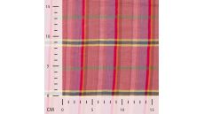 Viscose Check - Fuchsia