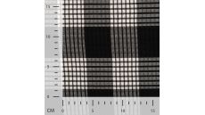 Fancy 2 Tone Check Jiska - Black/White