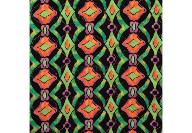 Quilted Chally - Cyclam