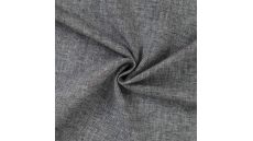 Linen Herringbone - Black