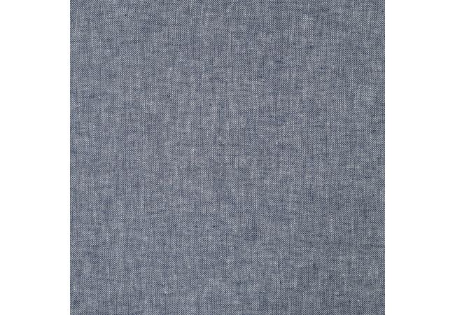 Linen Herringbone - Navy