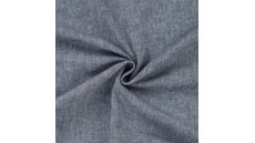 Linen Herringbone - Navy