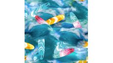 Plavkovina UPF50+ - surf, aqua