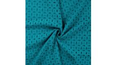 Linen Melange Emb Lorenzo - Emerald