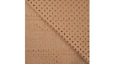 Linen Melange Emb Lorenzo - Caramel