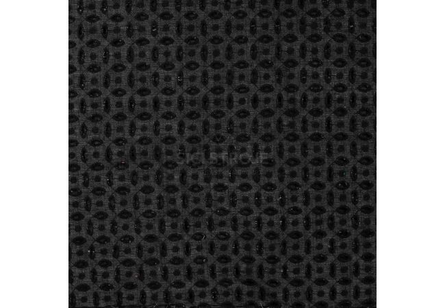 Linen Melange Emb Lorenzo - Black