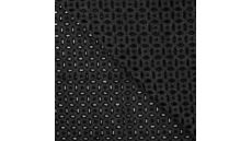 Linen Melange Emb Lorenzo - Black
