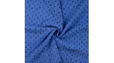 Linen Melange Emb Lorenzo - Royal