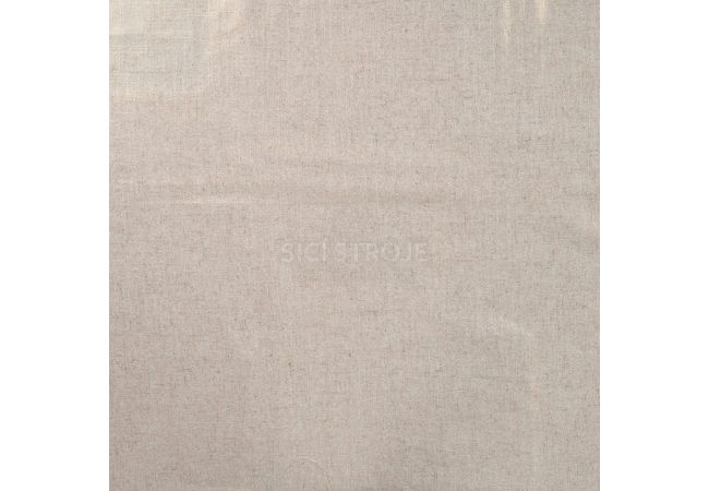 Viscose Linen Lilian Gold Foil - Sand
