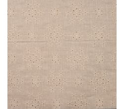 Viscose Linen Lilian Emb 1 - Sand