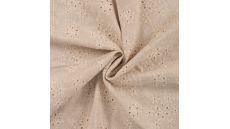 Viscose Linen Lilian Emb 1 - Sand