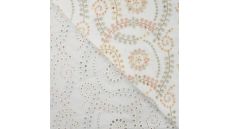 Cotton Multi Embroidery Lexy - Khaki Multicolor