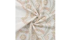 Cotton Multi Embroidery Lexy - Khaki Multicolor