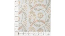 Cotton Multi Embroidery Lexy - Khaki Multicolor