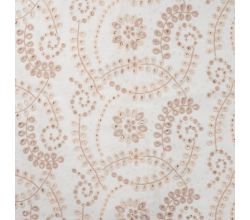 Cotton Multi Embroidery Lexy - Sand Multicolor