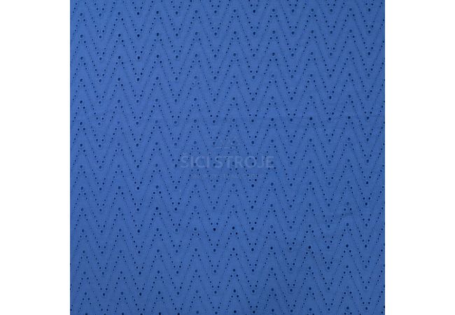 Cotton Embroidery Leisa - Royal