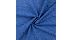 Cotton Embroidery Leisa - Royal
