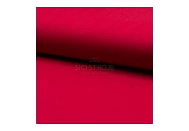 Nylon Bengaline Brushed - Red