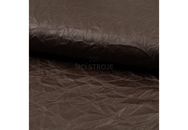 Leather Look Crush - Brown
