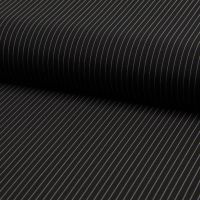 Pradil Yarn Dyed Stripe - Pinstripe 5 Mm, Black