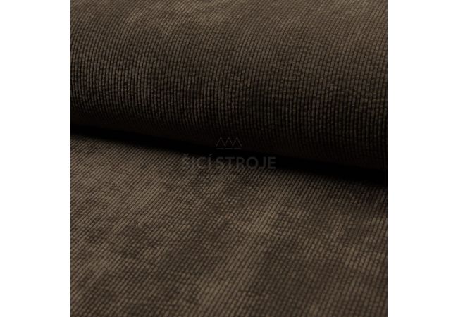 Praný menčester - dark brown
