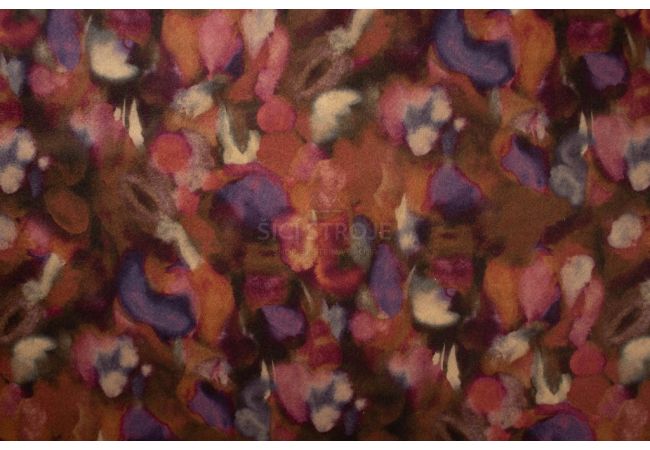Glasgow Digi Print - Stains, Terra
