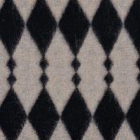 Wool Diamond - Black/White