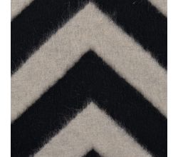 Wool Zigzag - Black/White