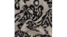 Wool Ornaments - Black/White
