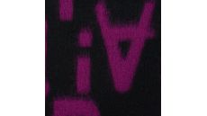 Wool Alphabet - Black Cyclam