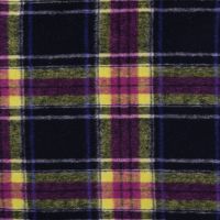 Brushed Check Feline - Cyclam