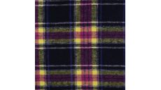 Brushed Check Feline - Cyclam