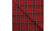 Bengaline Check Ferna - Red