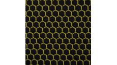 Jersey Quilt Friso - Lime Black